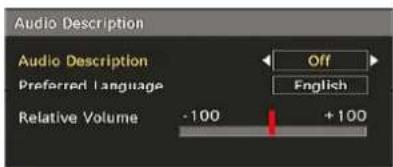 TechLine TL32LC740 - Audio Description (Optional) - 1