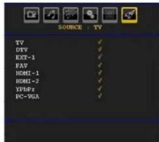 TechLine TL32LC740 - Selection d'entrée - 1