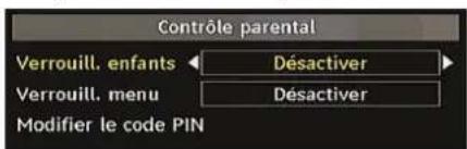 TechLine TL32LC740 - Contrôle parental - 1