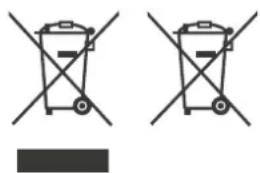 TechLine TL32LC740 - Informationen über die Entsorgung von Altgeräten und Batterien - 1