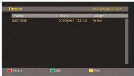 TechLine TL32LC740 - Timers - 1