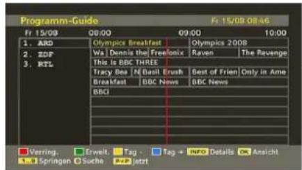 TechLine TL32LC740 - Elektronischer Programmfuhrer (EPG) - 1