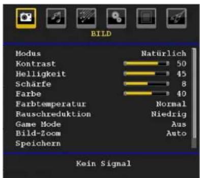 TechLine TL32LC740 - Menu Bild - 1