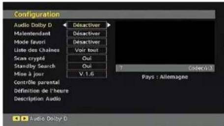 TechLine TL32LC740 - Configuration - 1