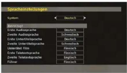 TechLine TL32LC740 - Spracheinstellungen - 1