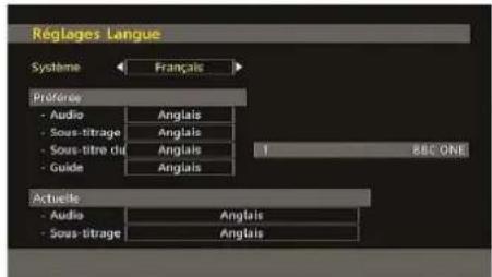 TechLine TL32LC740 - Langue - 2