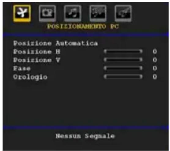 TechLine TL22LC740 - Menu Posizione PC - 1