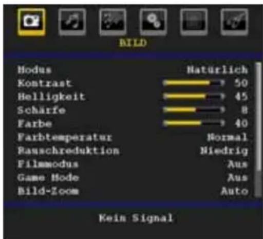 TechLine TL22LC740 - Menu Bild - 1