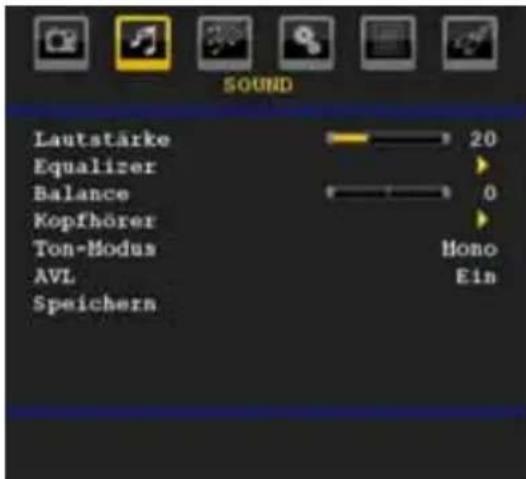 TechLine TL22LC740 - Menu Ton - 1