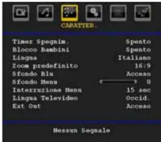TechLine TL22LC740 - Menu Funzioni - 1