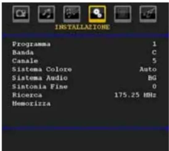 TechLine TL22LC740 - Menu Installazione - 1
