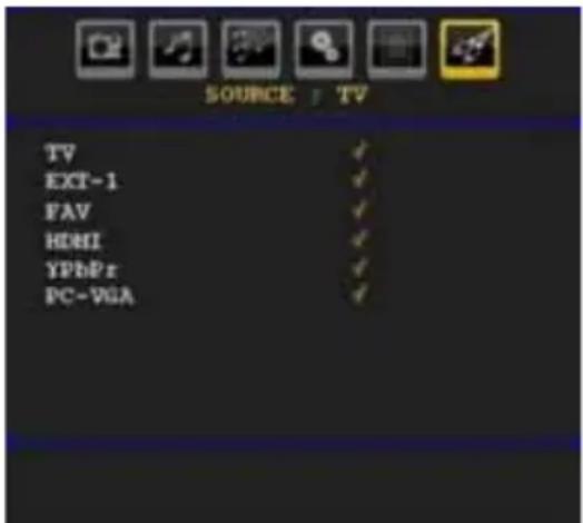 TechLine TL22LC740 - Menu Source - 1