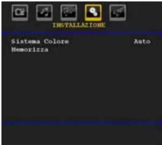 TechLine TL22LC740 - Menu installation in modalità AV - 1