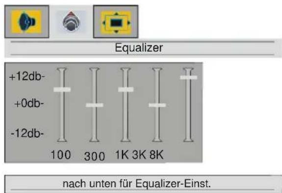 TechLine TL20LC17 - Das Menu „Equalizer“ - 1