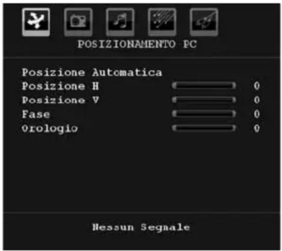 TechLine TL19LC740 - Menu Posizione PC - 1