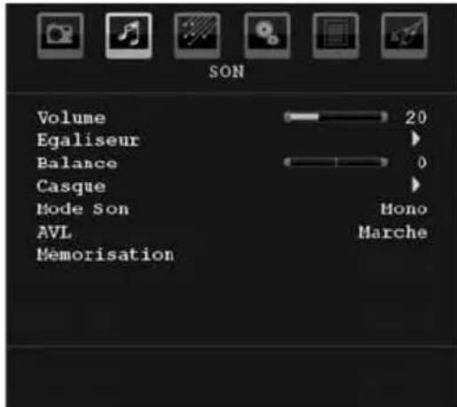 TechLine TL19LC740 - Menu Audio - 1