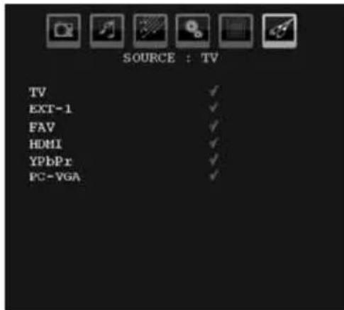 TechLine TL19LC740 - Selection d'entrée - 1