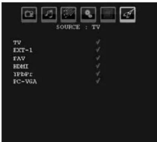 TechLine TL19LC740 - Menu Source - 1