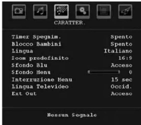 TechLine TL19LC740 - Menu Funzioni - 1