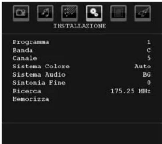 TechLine TL19LC740 - Menu Installazione - 1