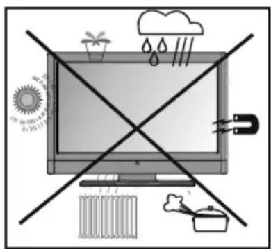 TechLine TL19LC740 - Avertissement - 1