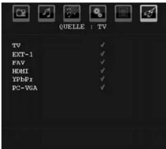 TechLine TL19LC740 - Menu Quelle - 1