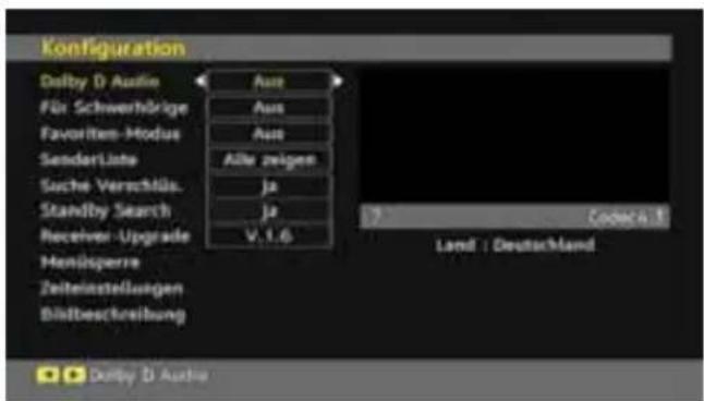 TechLine TL26LC741 - Einstellungen - 1