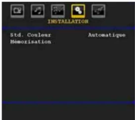TechLine TL26LC741 - Menu d'installation dans des modes AV - 1