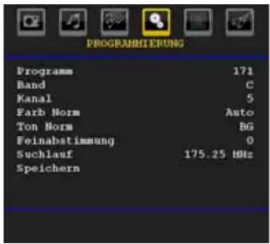 TechLine TL26LC741 - Menu Installation - 1