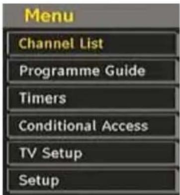 TechLine TL26LC741 - IDTV Menu System - 1