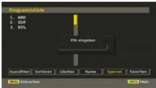 TechLine TL26LC741 - Kanäle sperren - 1