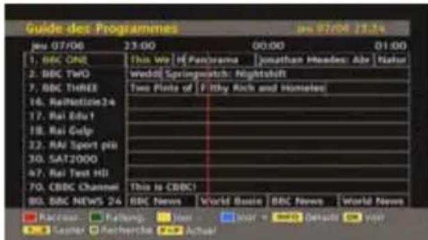 TechLine TL26LC741 - Guide de programme électronique EPG - 1