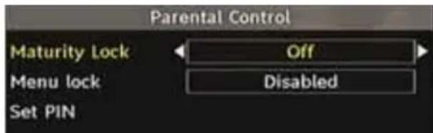 TechLine TL26LC741 - Parental Control - 1