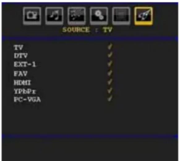 TechLine TL26LC741 - Input Selection - 1