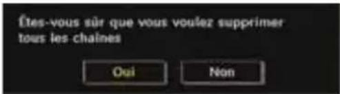 TechLine TL26LC741 - Effacer la liste des chaînes (*) - 1