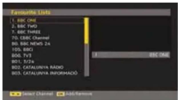 TechLine TL26LC741 - Setting Favourites - 1