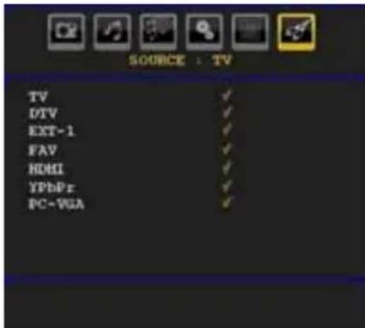 TechLine TL26LC741 - Menu Source - 1