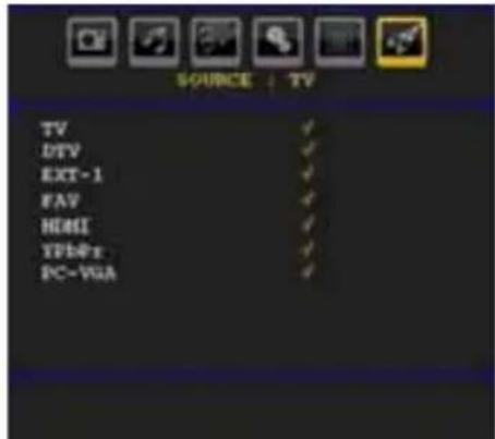 TechLine TL26LC741 - Selection d'entrée - 1