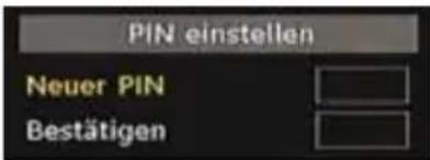 TechLine TL26LC741 - PIN einstellen - 1