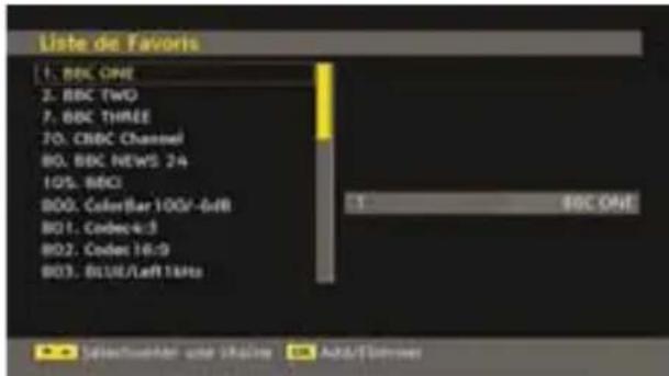 TechLine TL26LC741 - Réglage des chaînes favorites - 1