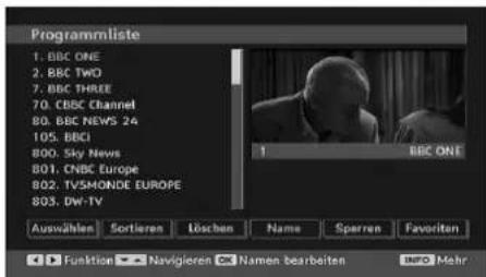 TechLine TL19LC741 - Kanäle umbenennen - 1