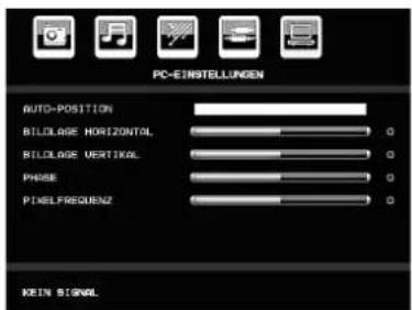 TechLine TL19LC741 - Menu PC-VGA-Bildposition - 1