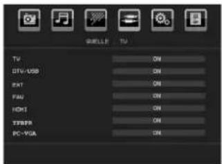 TechLine TL19LC741 - Eingangsauswahl - 1