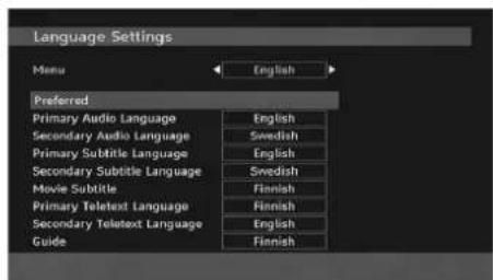 TechLine TL19LC741 - Language Settings - 1