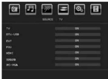 TechLine TL19LC741 - Menu Source - 1