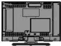 TechLine TL19LC741 - FRONT and REAR VIEW SIDE VIEW Control Buttons - 2
