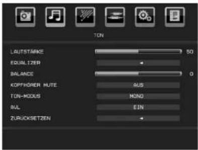 TechLine TL19LC741 - Menu Ton - 1