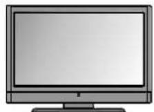 TechLine TL19LC741 - FRONT and REAR VIEW SIDE VIEW Control Buttons - 1