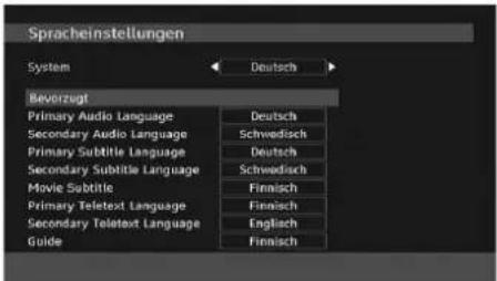 TechLine TL19LC741 - Spracheinstellungen - 1