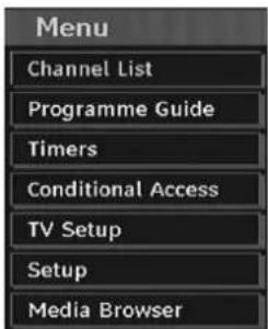TechLine TL19LC741 - IDTV Menu System - 1